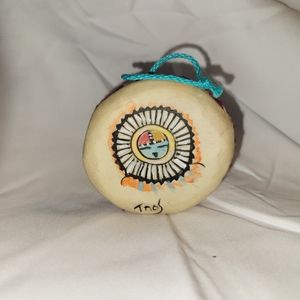 New Mexico drum Christmas ornament